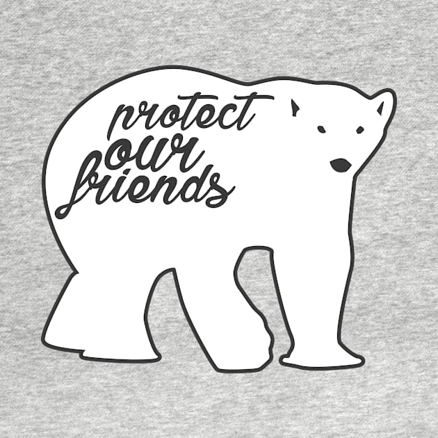 protect our friends - polar bear by Protect friends